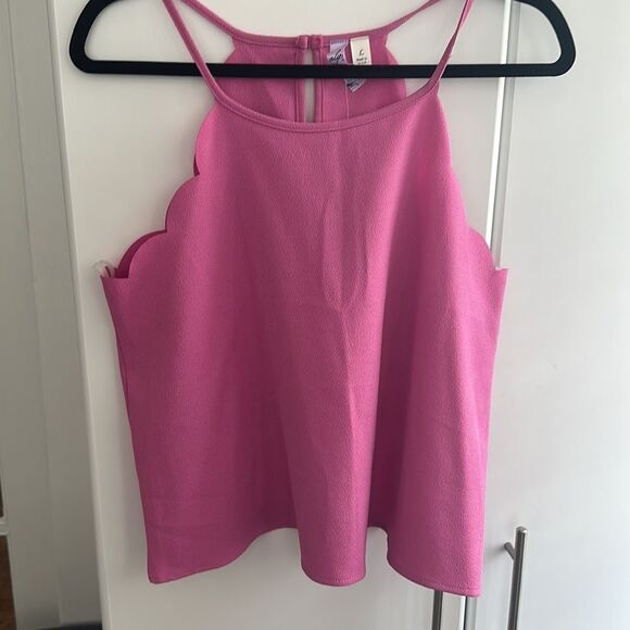 NWT Francesca’s Pink Halter Top - Picture 2 of 4